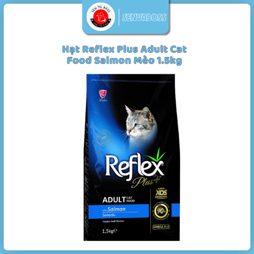 Reflex Plus Adult Cat Food Salmon -Reflex Plus Vị Cá Hồi Gói 1.5kg - Giúp lông bóng mượt
