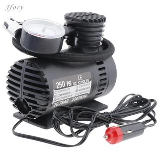 Jfory Máy bơm máy nén khí Mini 12V cầm tay Máy bơm lốp ô tô tự động