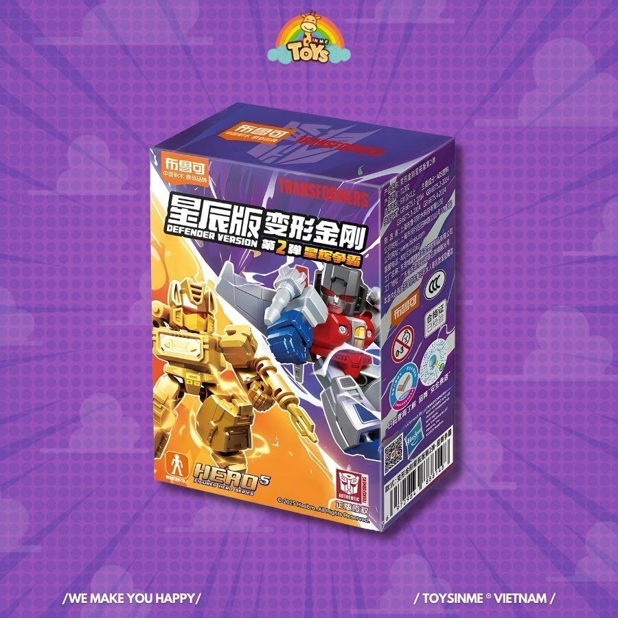 [ TOYS IN ME x BLOKEES ] Đồ Chơi Hộp Mù Mô Hình Blokees Transformers Defender Version 02 The Overthr