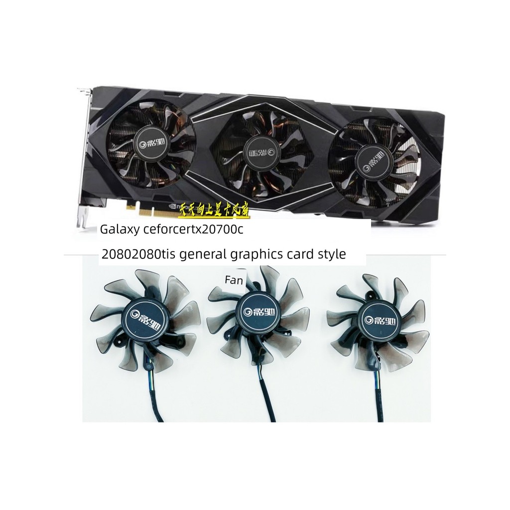 GeForce RTX 2070 OC 2080 2080Ti S Card Đồ Họa Chung Quạt Im Lặng