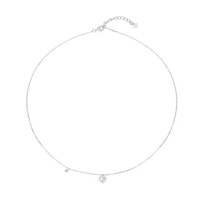 Dây cổ Bạc đính đá PNJSilver XM00W060081