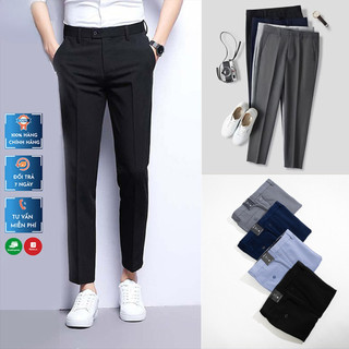 Trang chủ Quần phù hợp với nam giới, cắt vừa vặn, giản dị và thoải mái, nhiều dịp kinh doanh