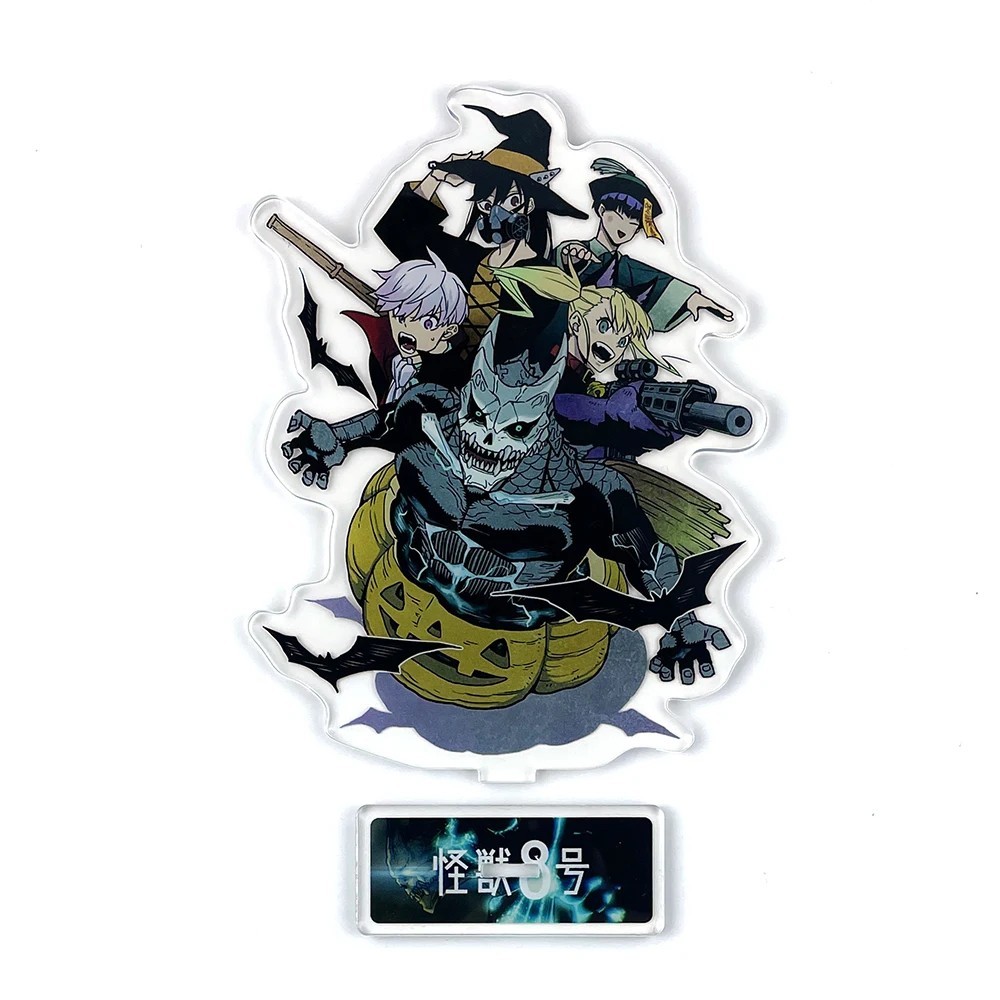 Mô hình Standee anime Kaiju No. 8 Kaiju số 8 mica trang trí bàn Kafka Hibino Leno Ichikawa Mina Ashi
