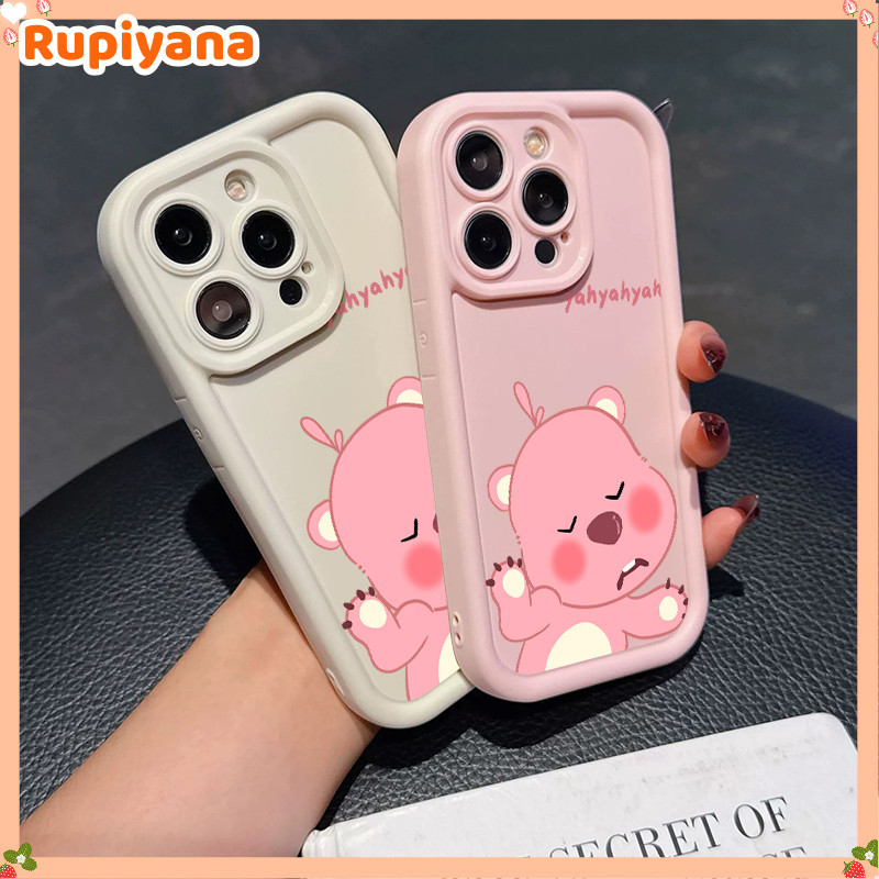 Ốp Lưng iPhone Loppy hài hước camera viền cao cho iPhone 11 12 13 14 15 16 ProMax X XR XS Max 7 8Plu