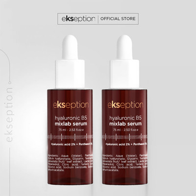 Combo 2 Serum Ekseption Hyaluronic B5 Mixlab , HA + 5% B5 Dưỡng Ẩm Phục Hồi Da 75ml