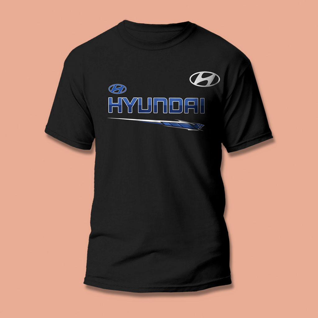 Áo thun ô tô Hyundai Cool Hyundai Car Distro Áo thun ô tô