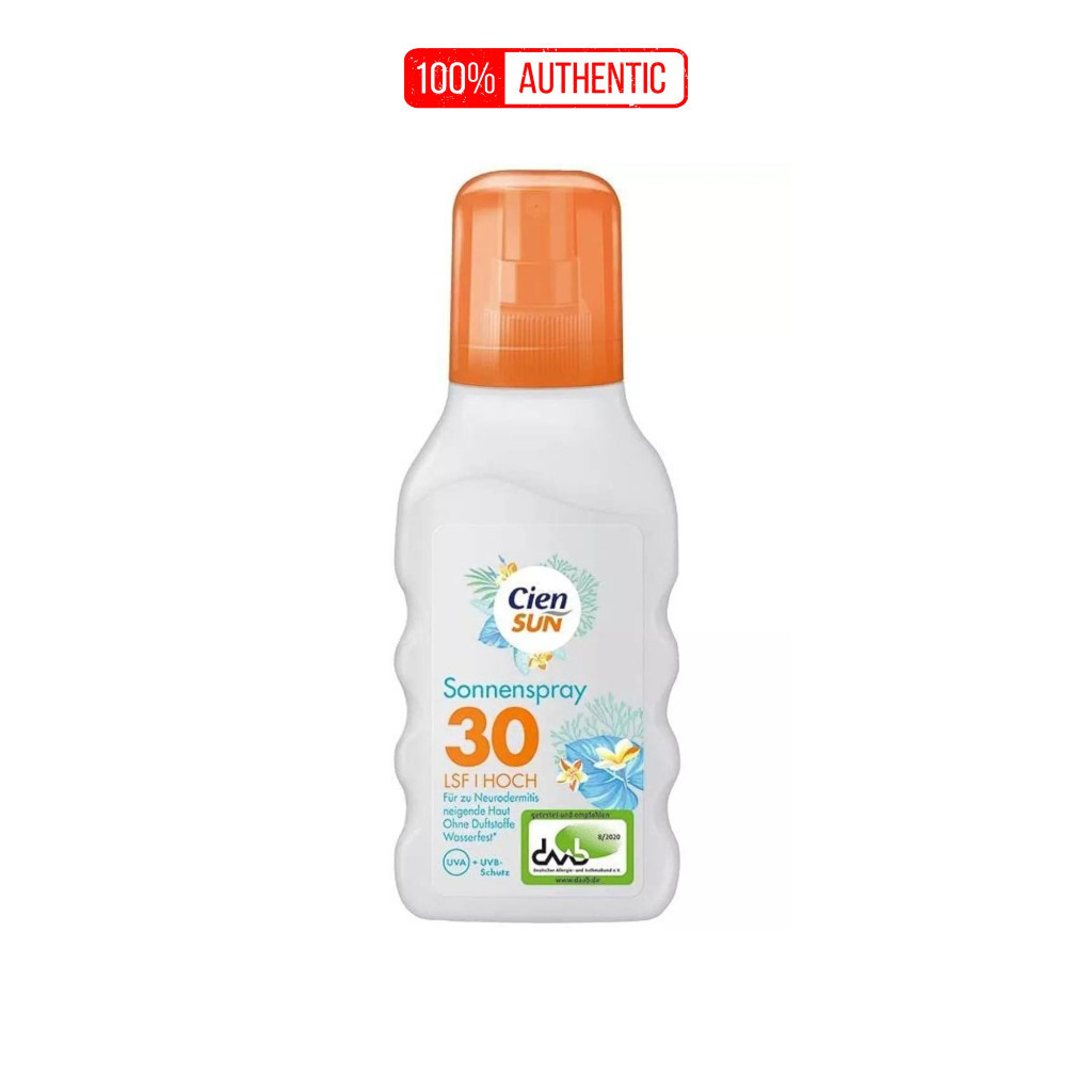 Kem chống nắng CIEN SUN Kids Sensitive Spray SPF 50+ 200ml