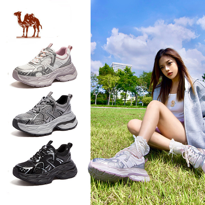 Giày thể thao thông thường đế dày cổ điển thoáng khí dành cho nữ CAMEL CROWN