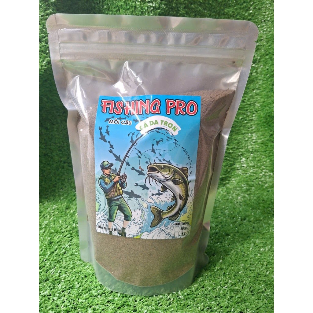 1kg Mồi Câu Cá Da Trơn Fishing Pro Mồi Câu Cá Chép Có Vảy Mồi Câu Cá Tra Mồi Câu Cá Phi Mồi Câu Cá C