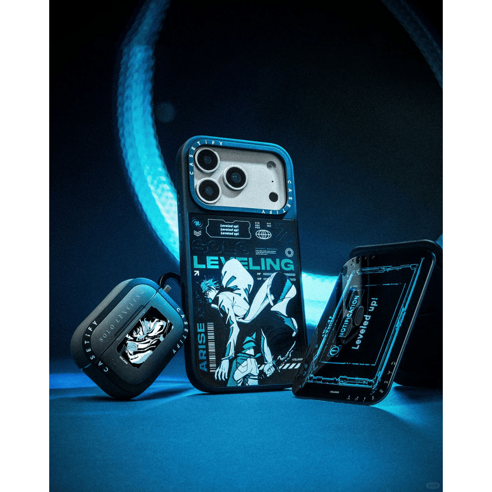 CASECASE X Solo Leveling Sung Jin Woo Medley Ốp lưng kính hút từ tính chống trầy xước cho IPhone 17 