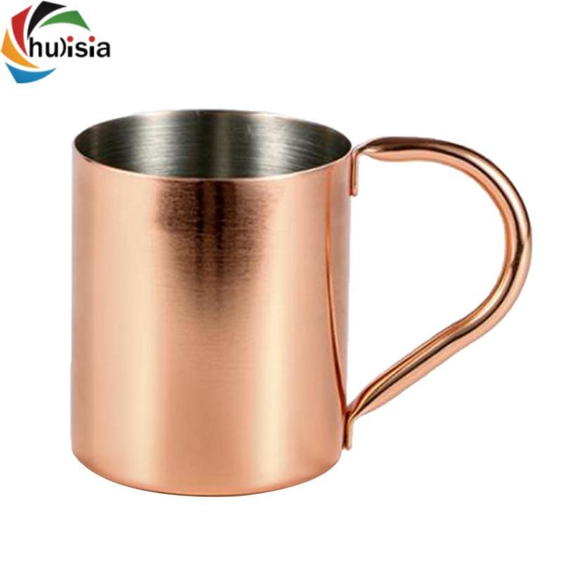 Cốc uống nước, cốc bia, cốc cocktail, cốc đồng 400ml, cốc nước Rose Gold 400ml