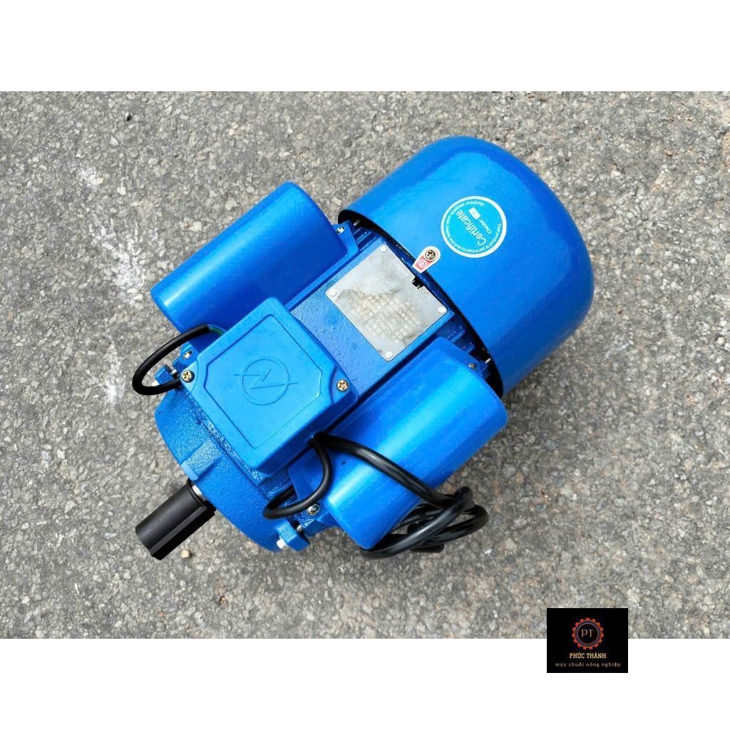 MOTOR ĐIỆN 1 PHA 220V 1.5KW(2HP) TUA NHANH 2800V/P, HÀNG CHẤT LƯƠNG CAO. - Động Cơ 2hp trục 24mm