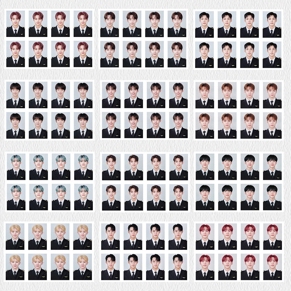 SEVENTEEN Pilot Photo Merchandise ID Photo 3cm Photo PILOTS Photo SEVENTEEN 2025.12.22