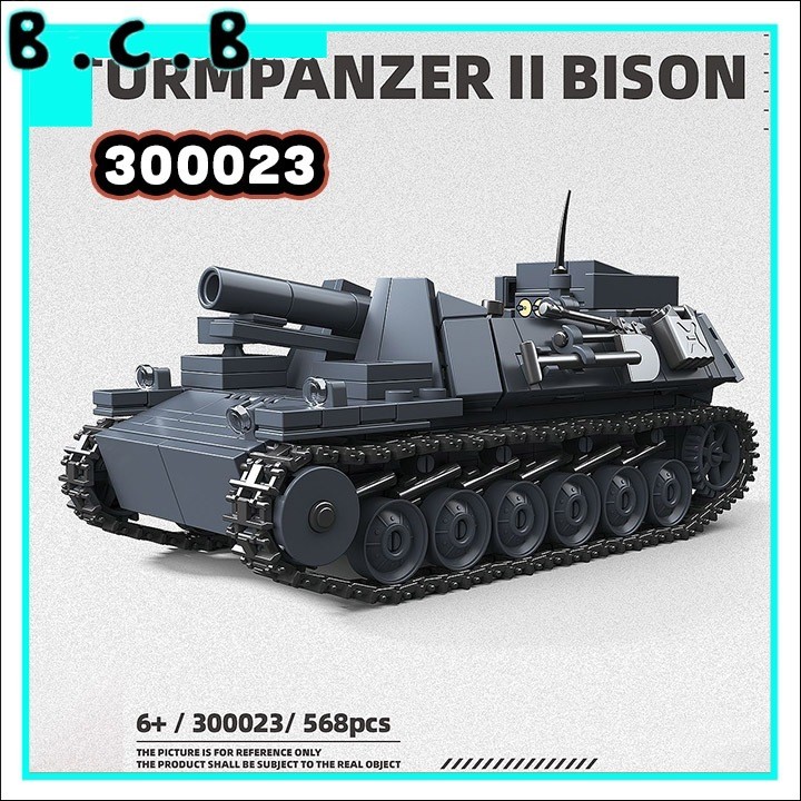 Mô hình Xe Tank Sturmpanzer II Bison  Mô hình Xe Tank Hạng Nhẹ Thế Chiến 300023