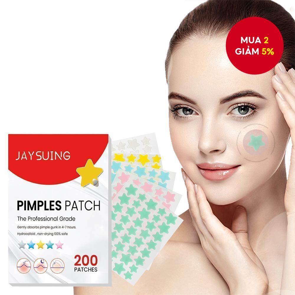 【Lựa chọn】 Miếng dán mụn 200 chấm, Miếng dán mụn hình sao, Miếng dán mụn, Miếng dán mụn Hydrocolloid