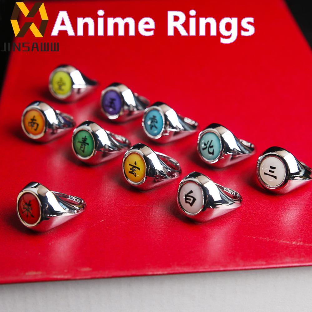 Nhẫn Anime Cosplay Jeniferdz cho Nam và Nữ - Phù hợp nhân vật Akatsuki như Itachi và Orochimaru