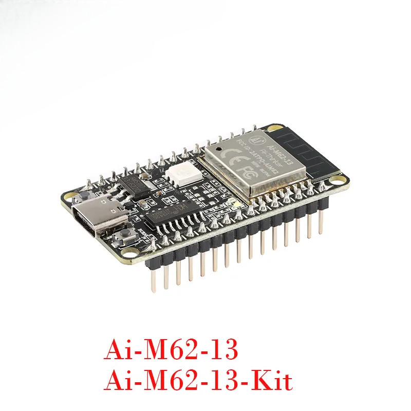 Ai-M62-13 Ai-M62-13-Kit Ban Phát Triển WiFi6 + Bluetooth BLE5.3 Combo Module BL616 Chip 32-bit RISC-