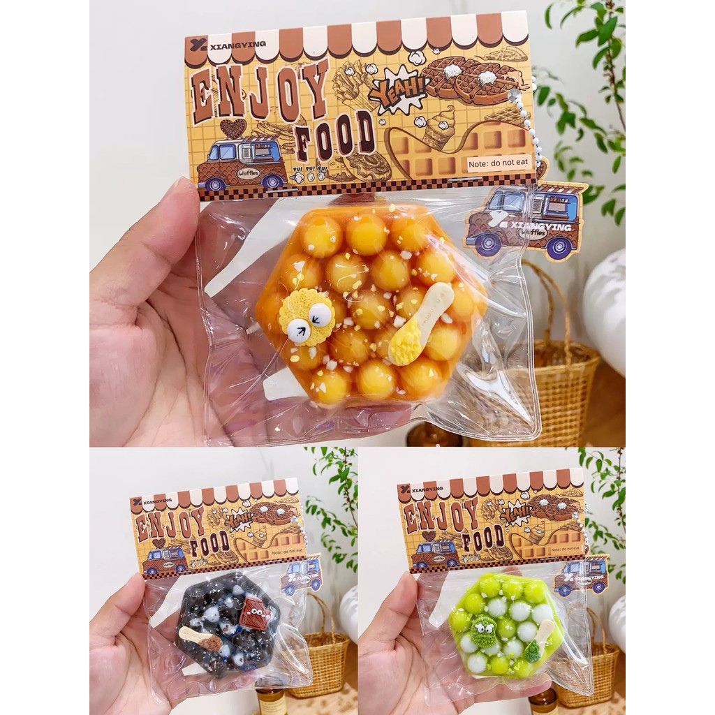 túi mù blind box mô hình mini Caramen Egg Siêu mềm Bùn Cảm giác Thực phẩm Chơi Nhào Le Giải nén Đồ c