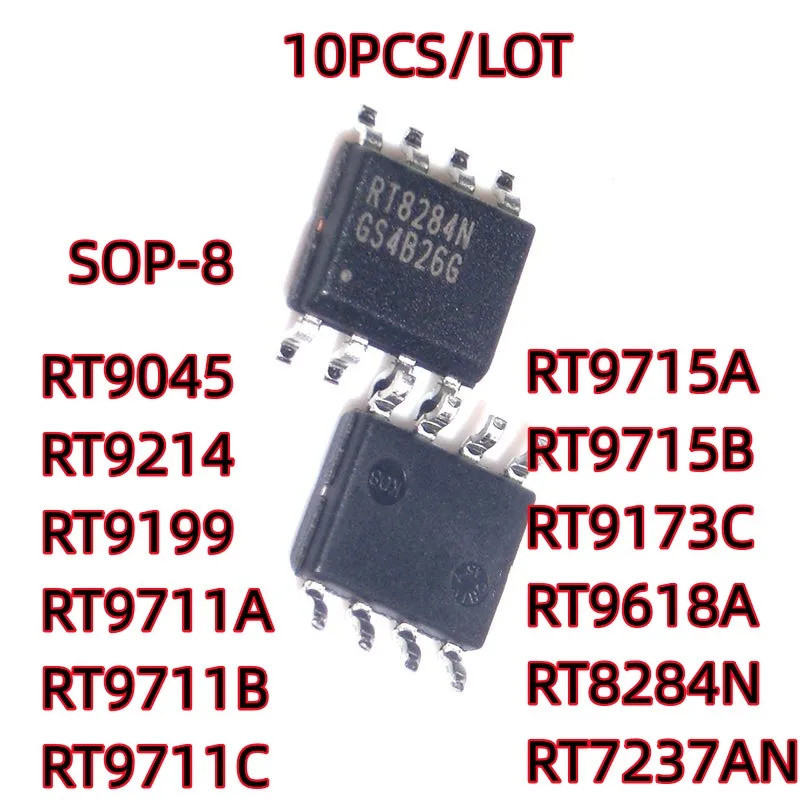 10 Cái / lốc RT9045 RT9214 RT9199 RT9711A RT9711B RT9711C RT9715A RT9715B RT9173C RT8968A RT8284N RT