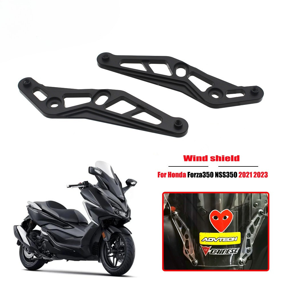 Giá đỡ kính chắn gió xe máy gia cố khung điều chỉnh cho Honda Forza350 Forza125 Forza 350 NSS 350 NS
