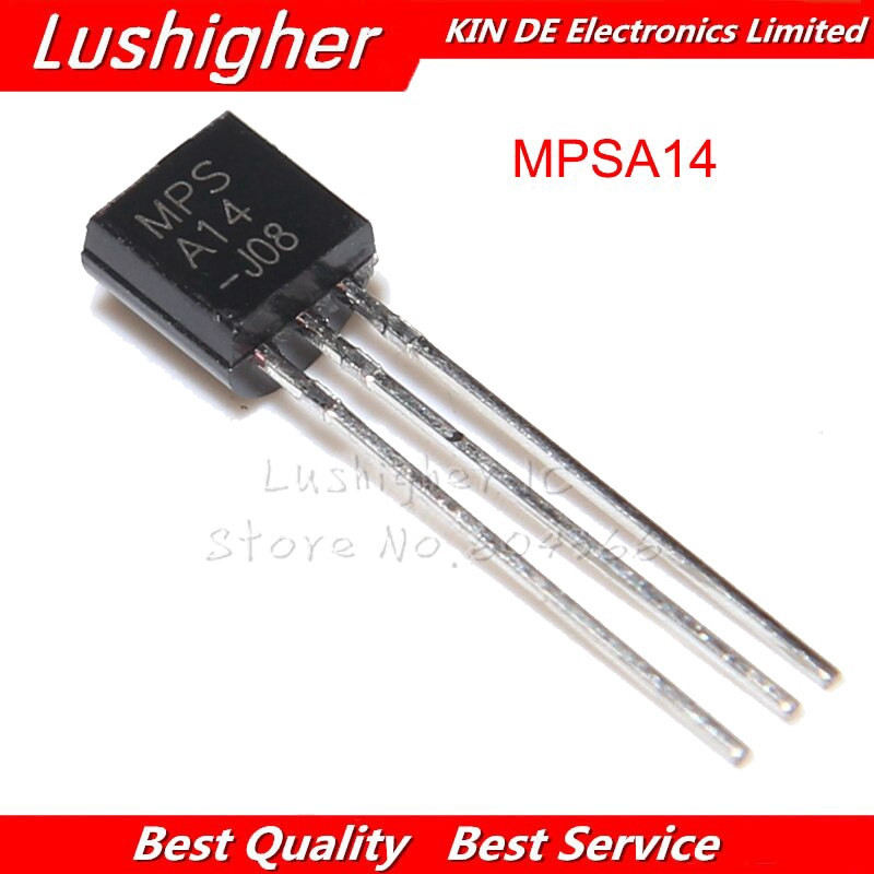 50 Chiếc A14 TO92 MPSA14 TO-92 Transistor Darlington Ống Mới Ban Đầu Miễn Phí Vận Chuyển