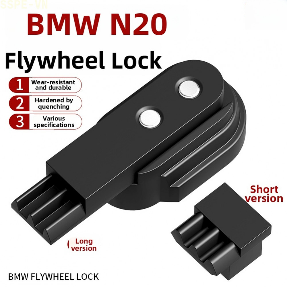 For BMW N20 Engine Flywheel Locking Tool with 1For 3mm Hex Head Adjustable Screw