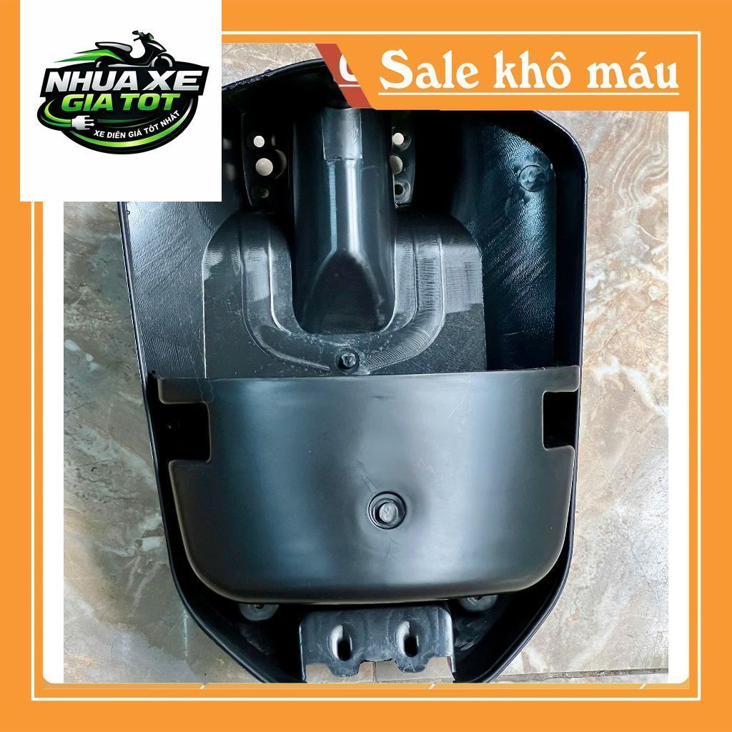 Cốp sau + lót cốp, lưng cốp mặt nạ trước xe đạp điện Pega, Cap A2, A3, A9, A+, As...