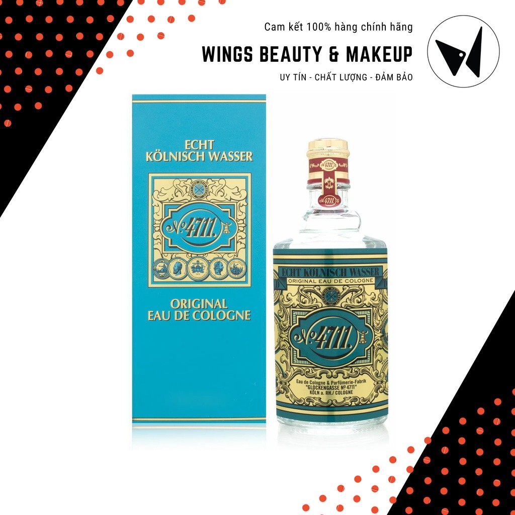 ECHT KOLNISCH WASSER - Nước hoa No4711 Original Eau De Cologne chính hãng