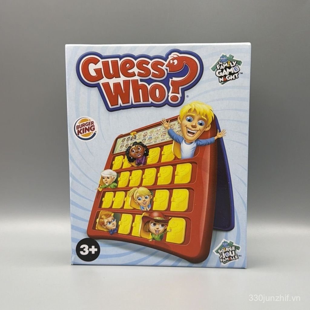 Hasburger King Hasbro Đoán ai?Guess Who Mini Board Game Thương hiệu mới chưa mở