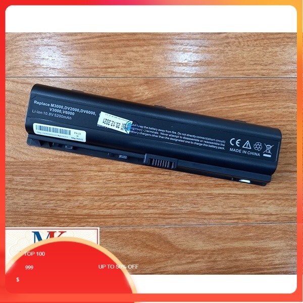Thay Pin cho  Laptop HP Pavilion DV2000 DV6000 V3000 V6000