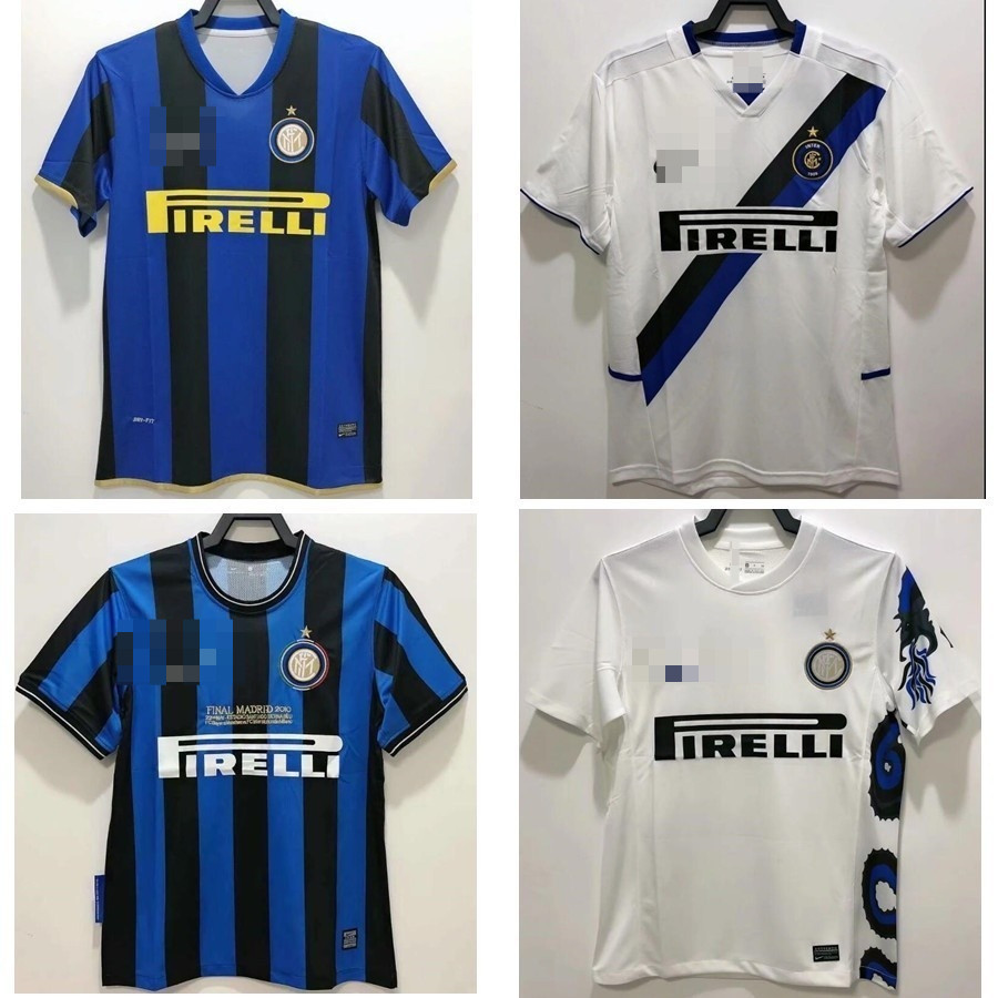 Áo Thi Đấu Bóng Đá Retro Inter Milan 2008 - 2010, Phù Hợp Cho Cả Trận Sân Nhà Và Sân Khách