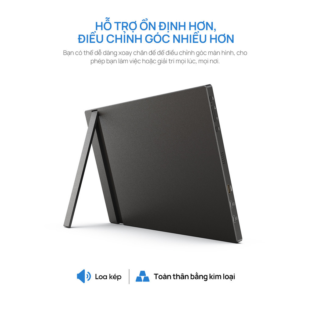 Màn Hình Di Động ARZOPA Z1FC 16.1" 144Hz IPS FHD | 106% sRGB | USB-C HDMI | Chính Hãng | Hỏa Tốc | BigBuy360 - bigbuy360.vn