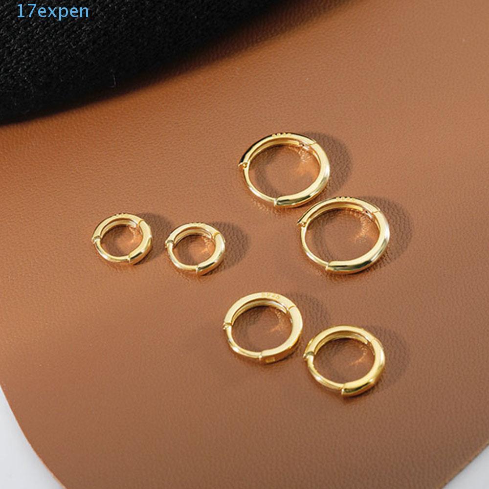 EXPEN Hoop Huggie Nữ Đơn Giản Phong Cách Hàn Quốc