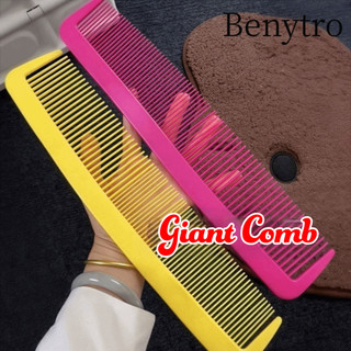 Lược khổng lồ BENYTRO, Lược massage gỡ rối tóc bằng nhựa, Quà tặng Lược massage khổng lồ Đạo cụ và biểu diễn sân khấu