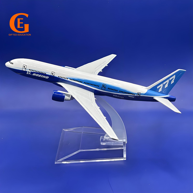 Boeing 777 Mẫu Máy Bay Kim Loại B777 Mẫu Máy Bay Máy Bay Đồ Chơi Có Giá Đỡ