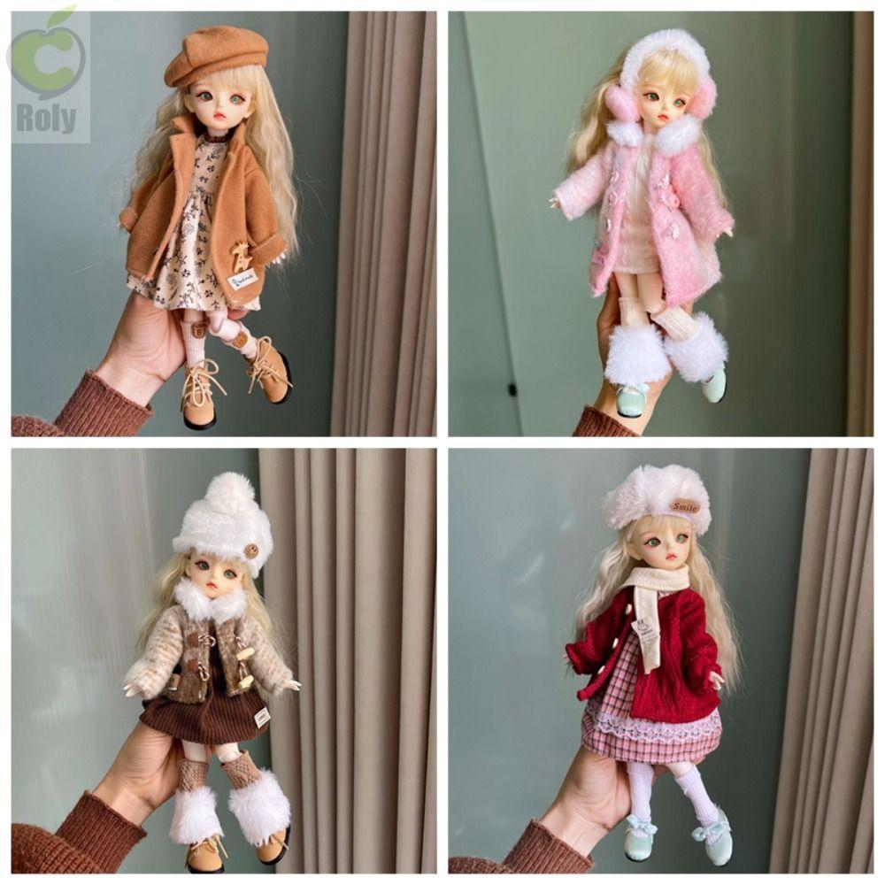 Bộ trang phục búp bê BJD ROLY 1 / 6, Quần áo búp bê hoạt hình DIY 30cm, Đầm búp bê quà tặng Mini đa 