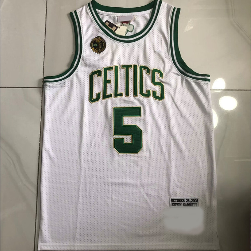 Áo bóng rổ thêu đầy đủ Garnett Edwards James Doncic