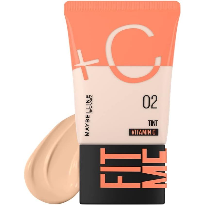 MAYBELLINE Fit Me Fresh Tint 02 - Lightweight Vitamin C Foundation