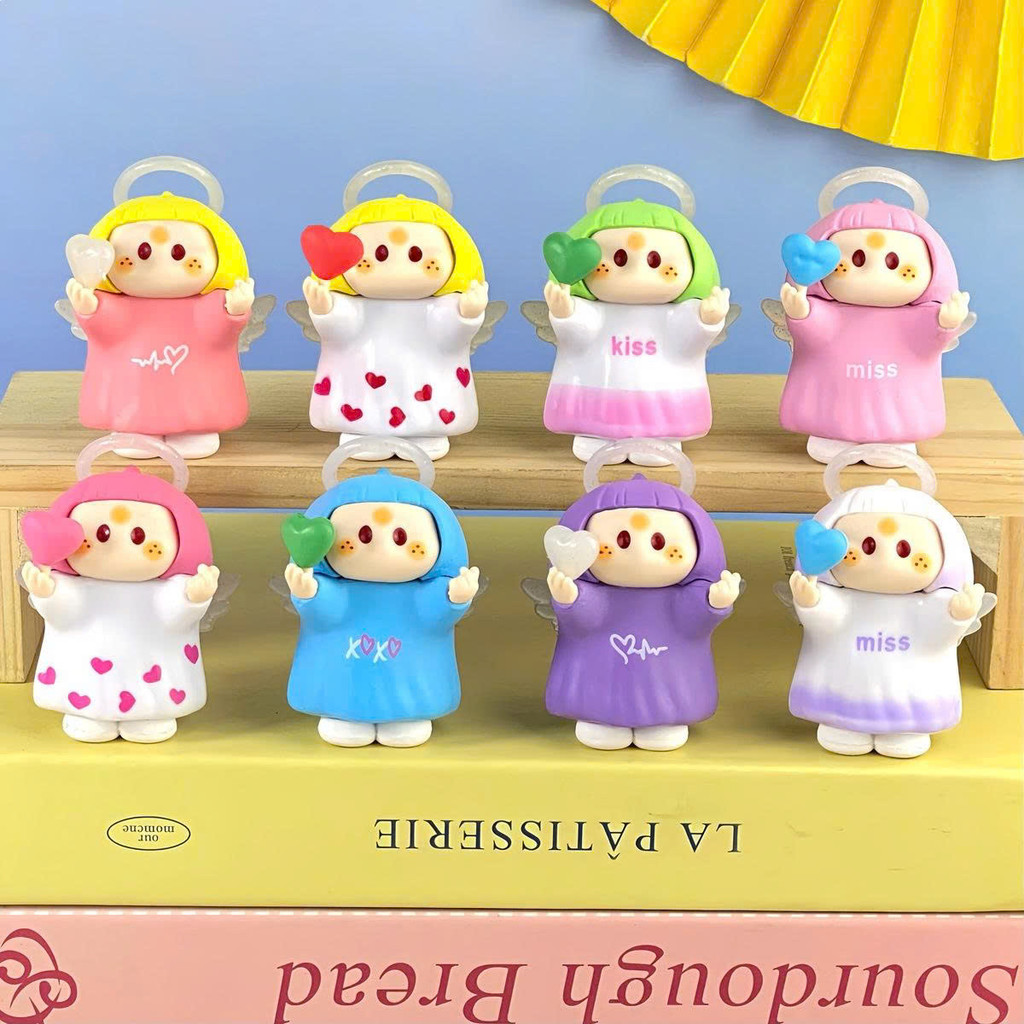 Blind box mô hình YOYO thiên thần tình yêu dễ thương nhiều màu ngẫu nhiên - h2t toys