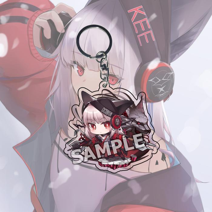 Gantungan Kunci arknight frostleaf 01 - Key Chain - Ganci