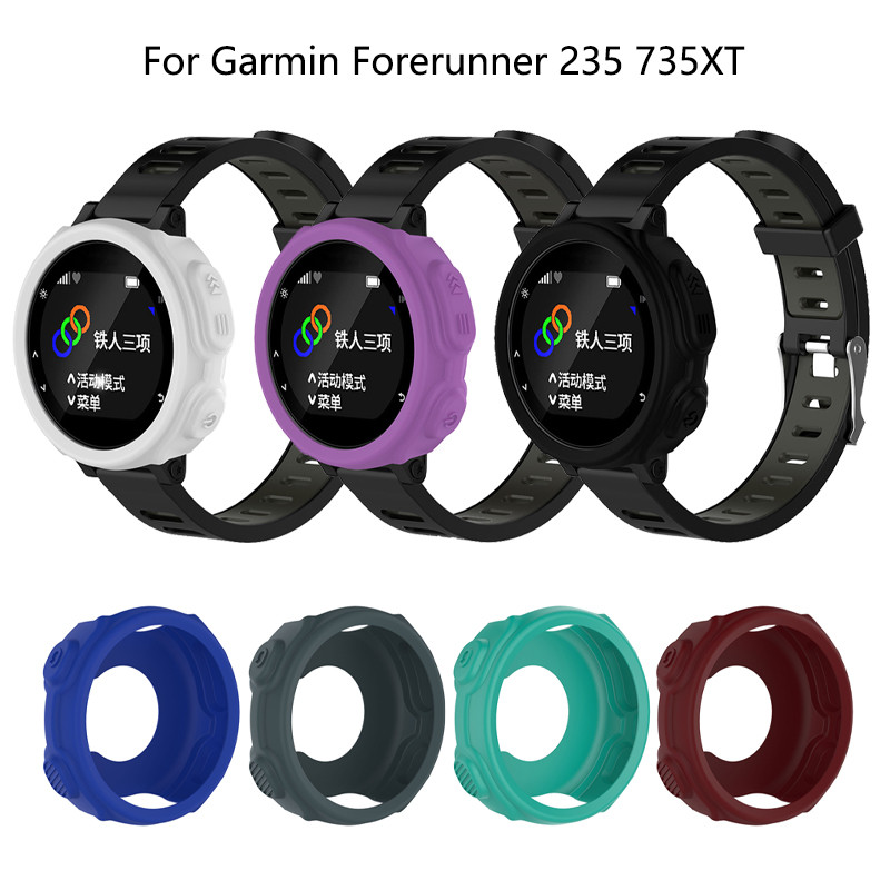 Ốp lưng silicon chống bụi cho Garmin Forerunner 235 735XT