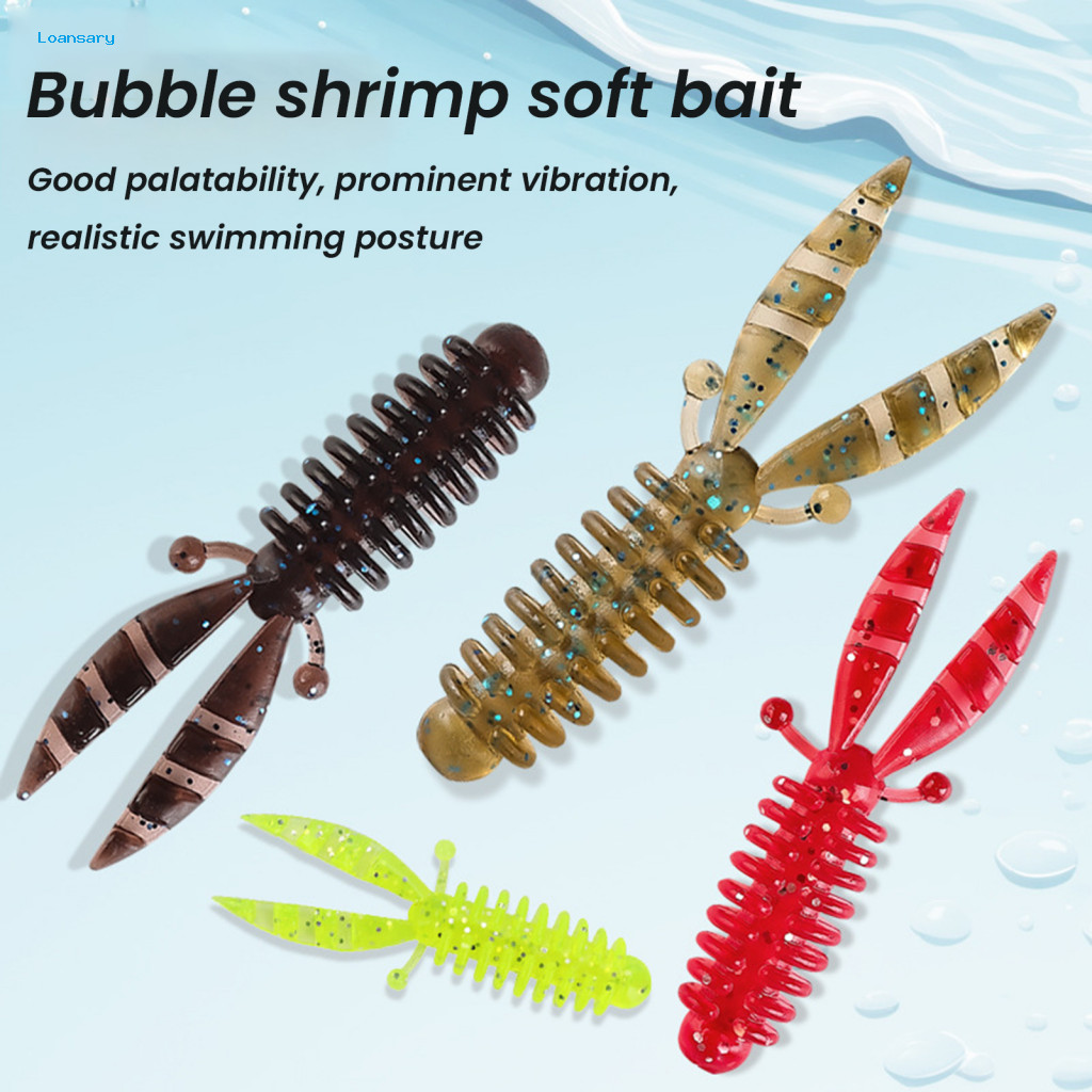 Mồi Bionic Mềm Bionic Bionic Bộ 10 Mồi Câu Cá Mềm – Swimbaits Bionic Thực Tế Với Màu Sắc Tươi Sáng M