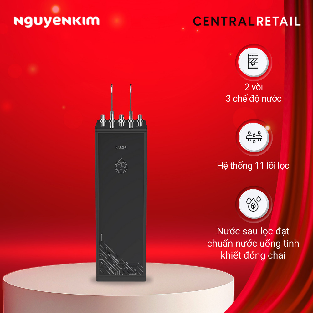 Máy lọc nước nóng lạnh Karofi KAD-D66