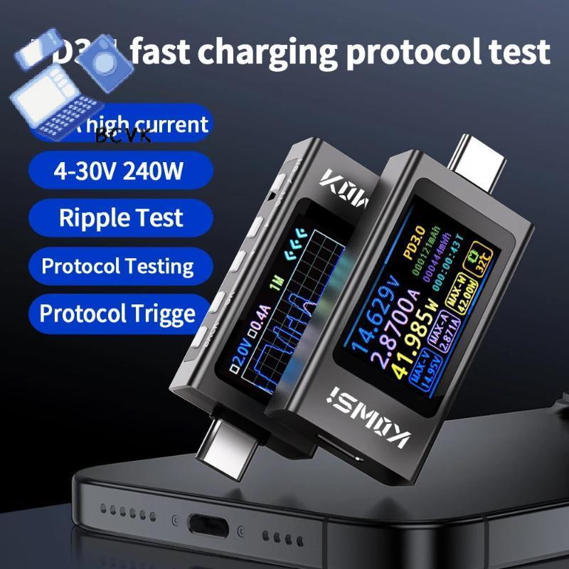 [BCVK] Máy đo điện áp hiển thị kỹ thuật số đa chức năng KWS-X1 Máy đo công suất Máy đo điện thoại di