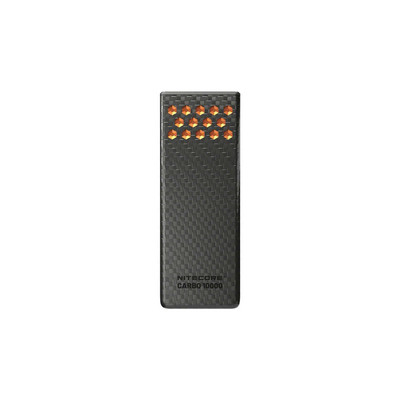 NITECORE CARBO 10000 Gen2 – Sạc dự phòng 30W vỏ sợi carbon, chống nước IPX8