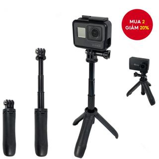  Gậy Selfie có thể mở rộng Di động Vlog Selife Stick Chân đế ba chân cho Gopro Hero 11 10 9 DJI Osmo Action 3 Insta 360 X3 Phụ kiện 