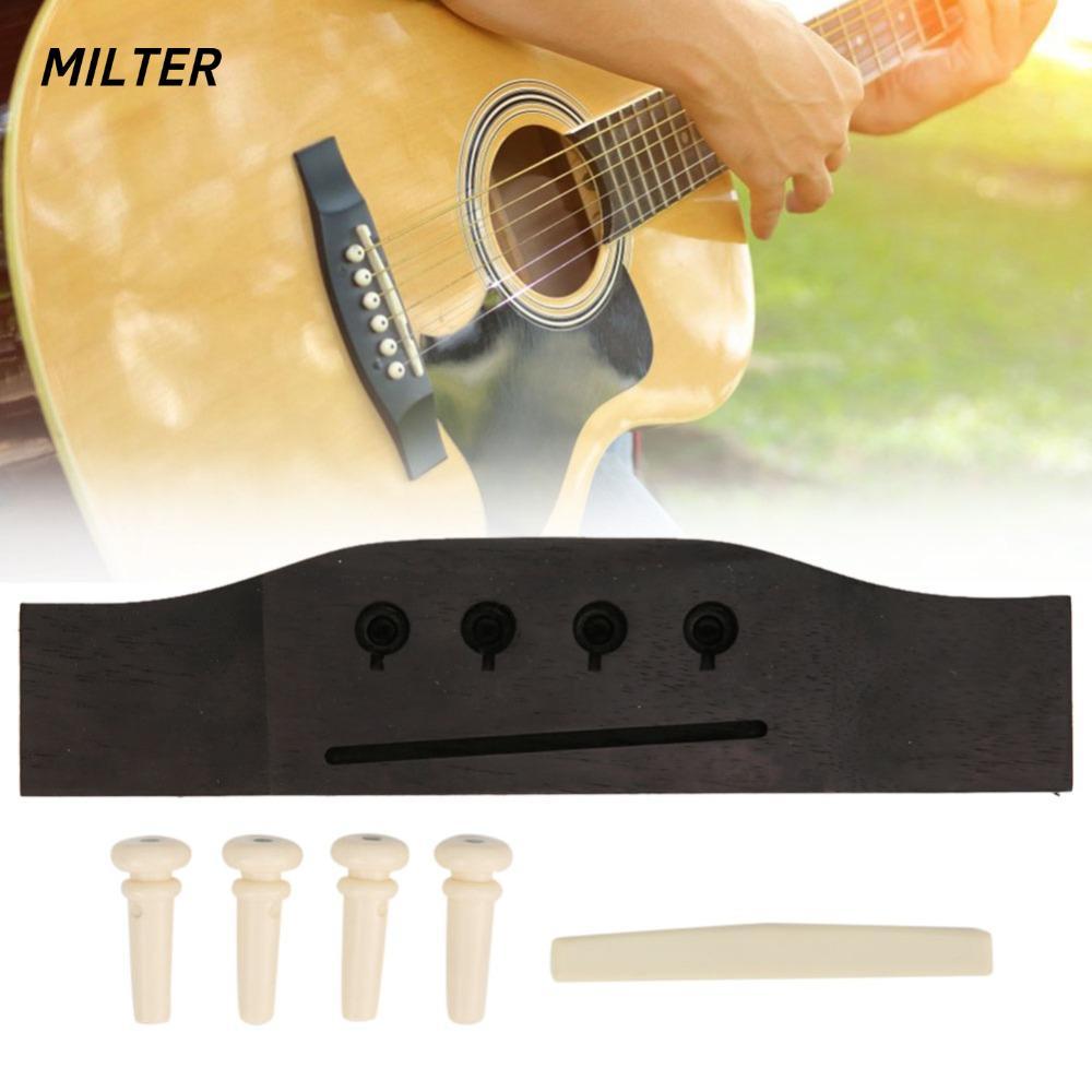 SỮA ​Cầu gỗ hồng ​, Bass ​ ​Cầu Bass Acoustic 4 Dây, Nhẹ ​Với chân cầu​ ​Gỗ hồng ​Phần Bass 4 Dây​ ​