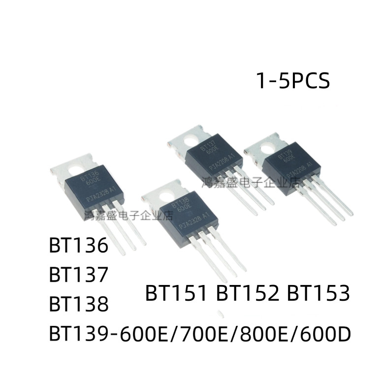 1-5 CÁI BT137 BT136 BT138 BT136-600E BT136-700E BT136-800E BT136-600D BT137-600E BT137-700E BT137-80