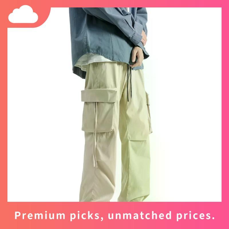 shoppe choice calem club Quần cargo in Nhật Bản, thương hiệu thời thượng nam đẹp trai chức năng ống 