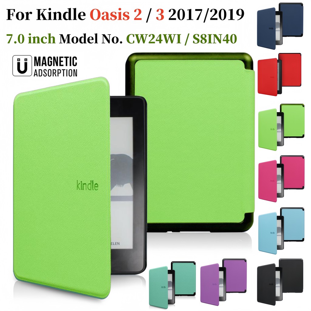 Dành Cho Kindle Oasis 2 3 9th 10th Gen 7.0 inch CW24WI S8IN40 E-Reader Vỏ Bảo Vệ Oasis2 Oasis3 Chống